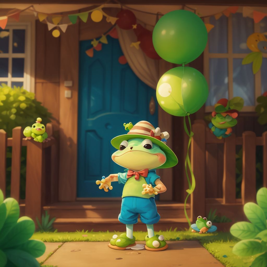 Freddy the Frog forgets his manners