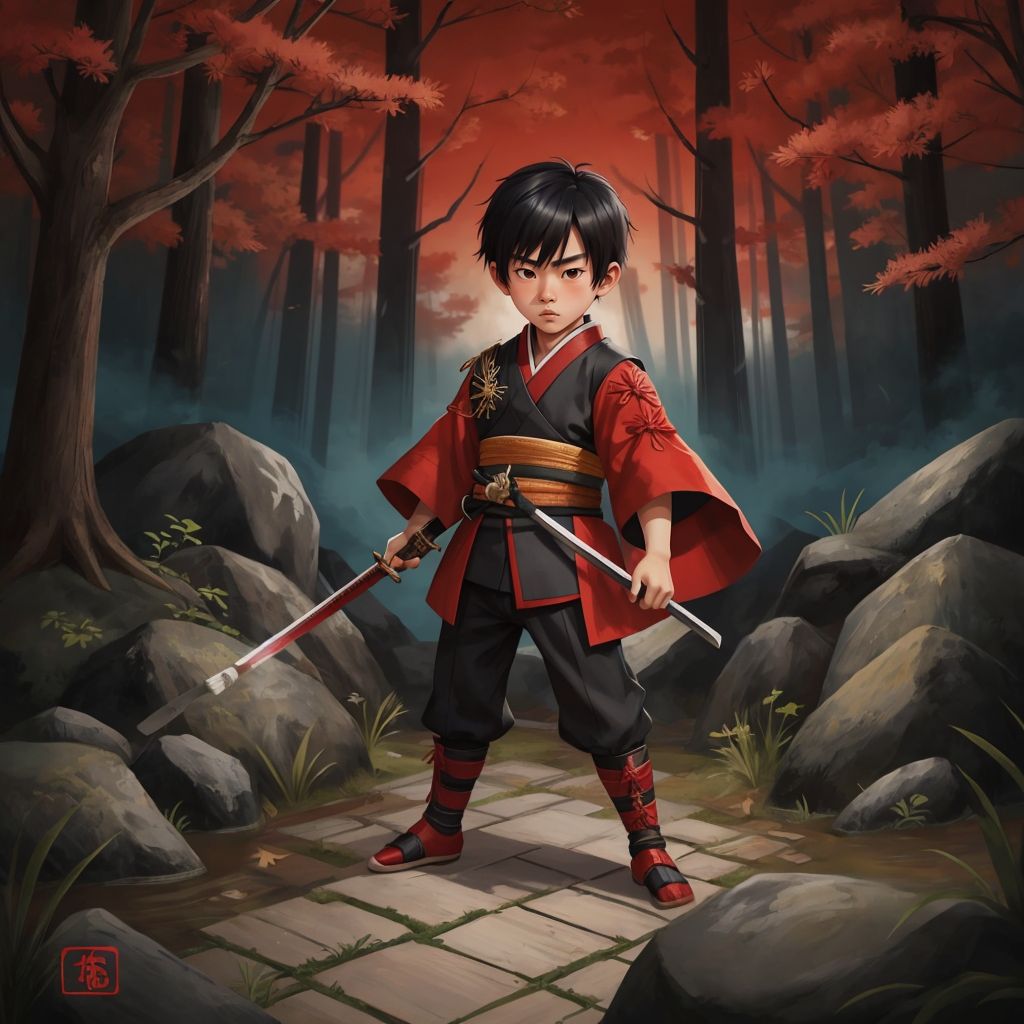 Kaito the Samurai and the Golden Cherry Blossom