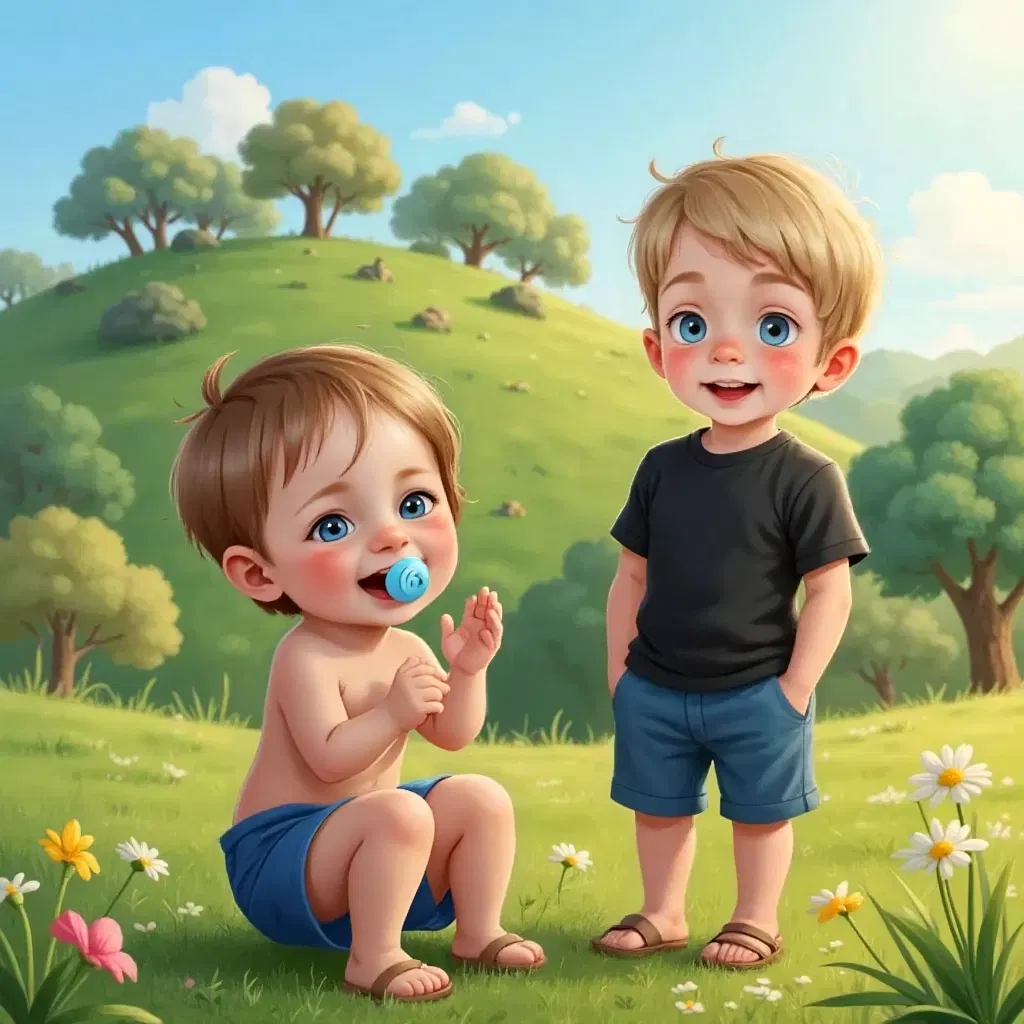 Rafe and Lucas, the Mountain Explorers