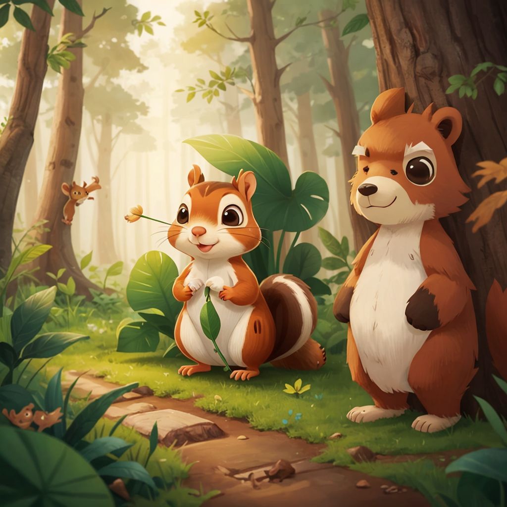 Si Tupai Bijak dan Madu Hutan