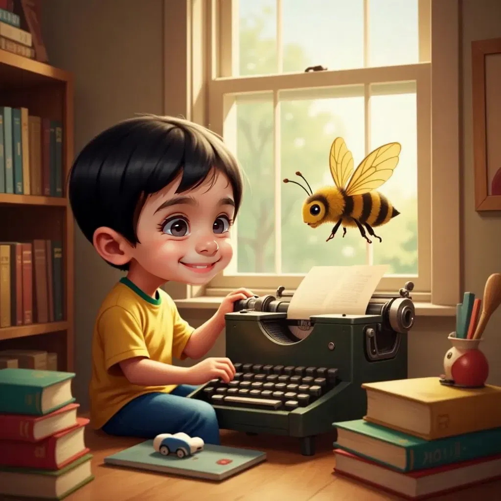 Сказка о храбром Глебушке и волшебной пчеле Майе