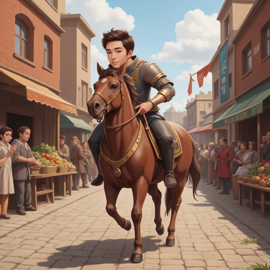 the boy and the magical tower