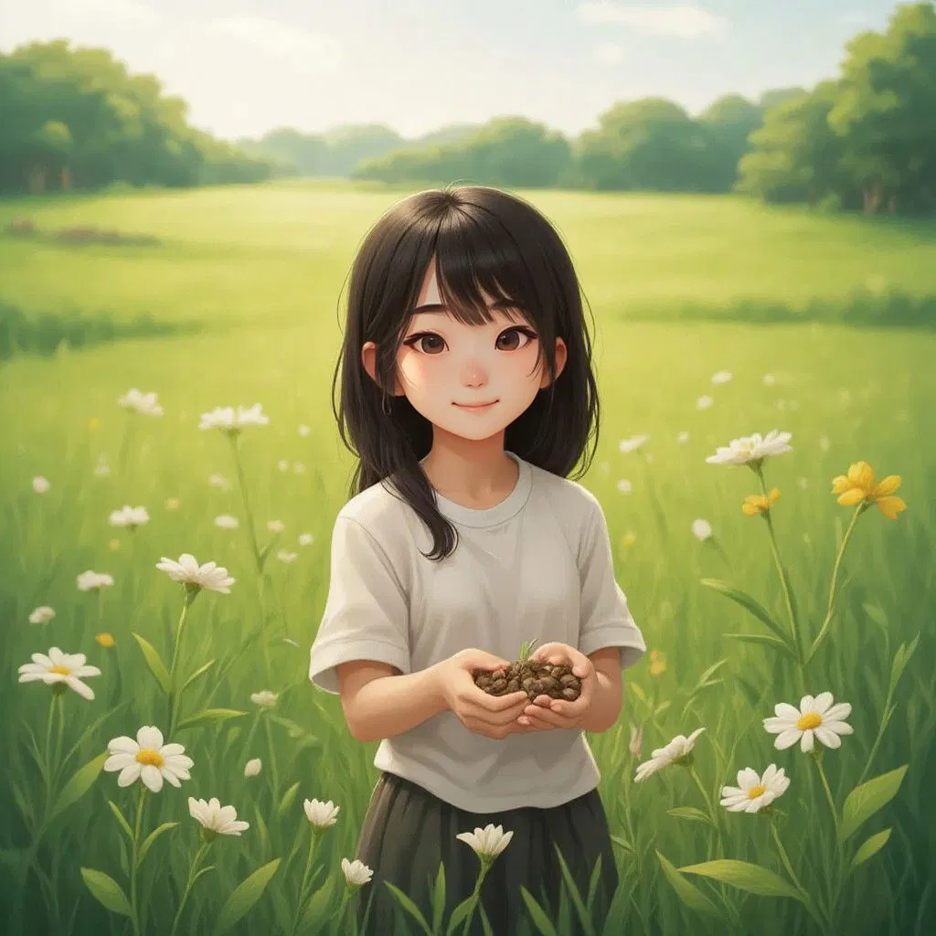 The Wise Farmer and the Four Little Seeds