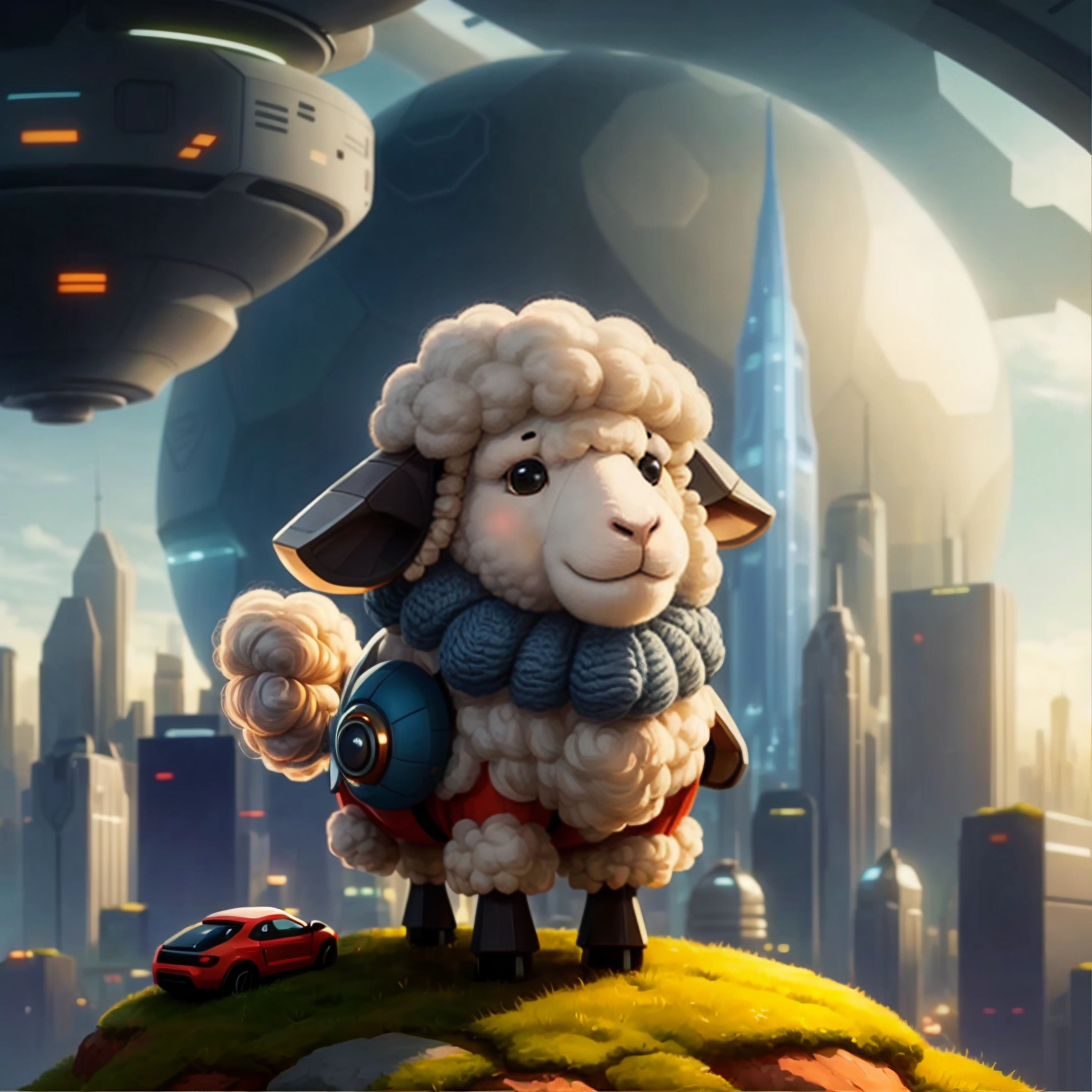 Traveling Sheep